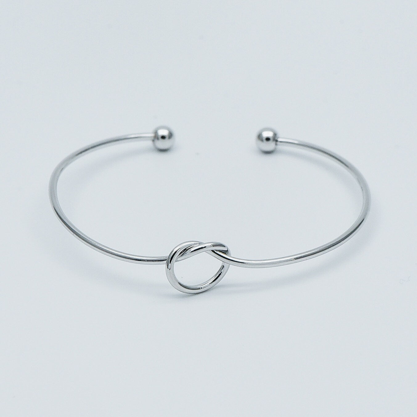 4pcs Adjustable Bangle Bracelets, Gold/ Silver/ Rose Gold, Brass Expandable Charm Bangle Wire, Color Not Easily Tarnish (#GB-397)